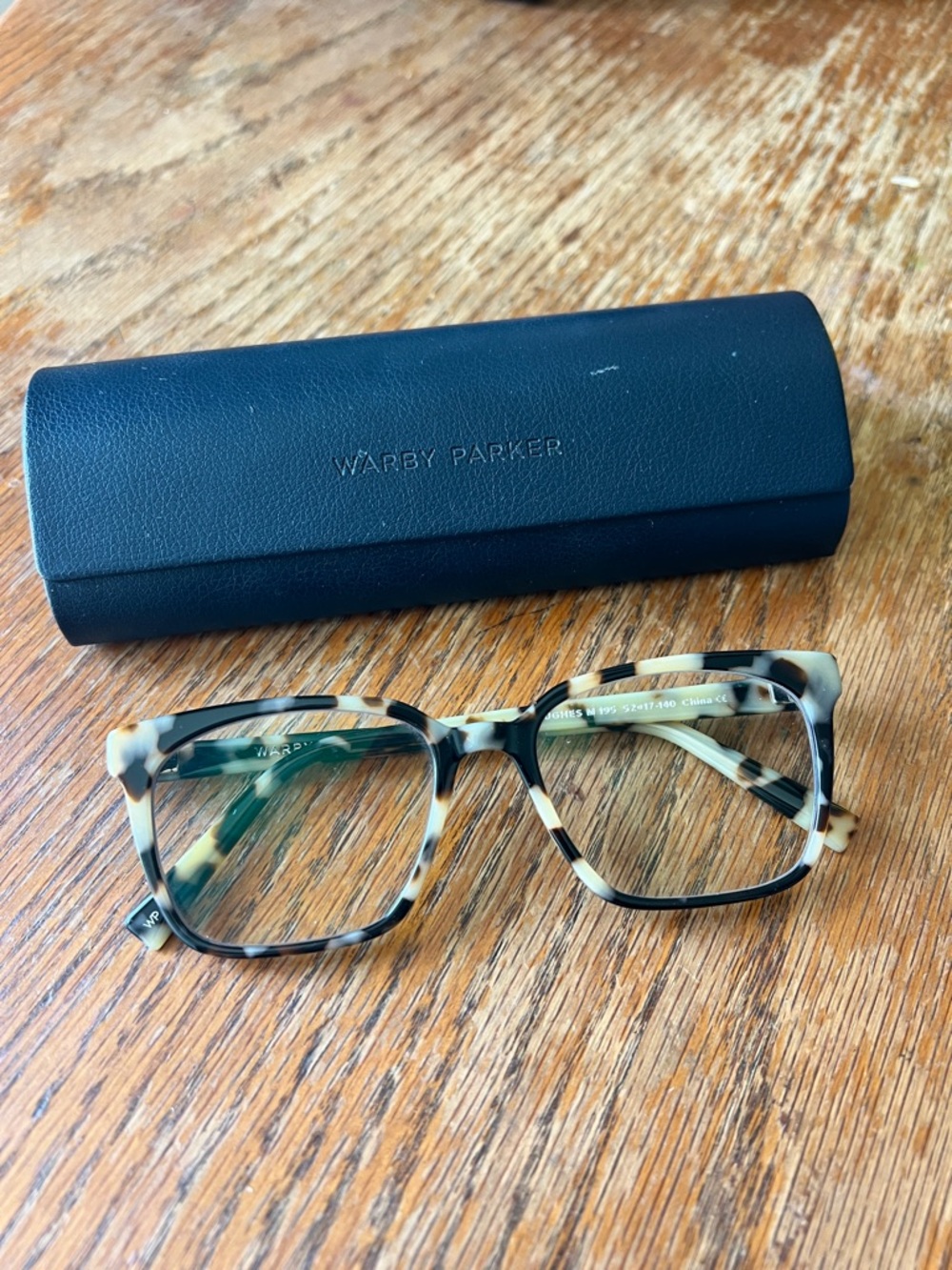 Warby Parker Tortoiseshell Blue Light Blocking Glasses